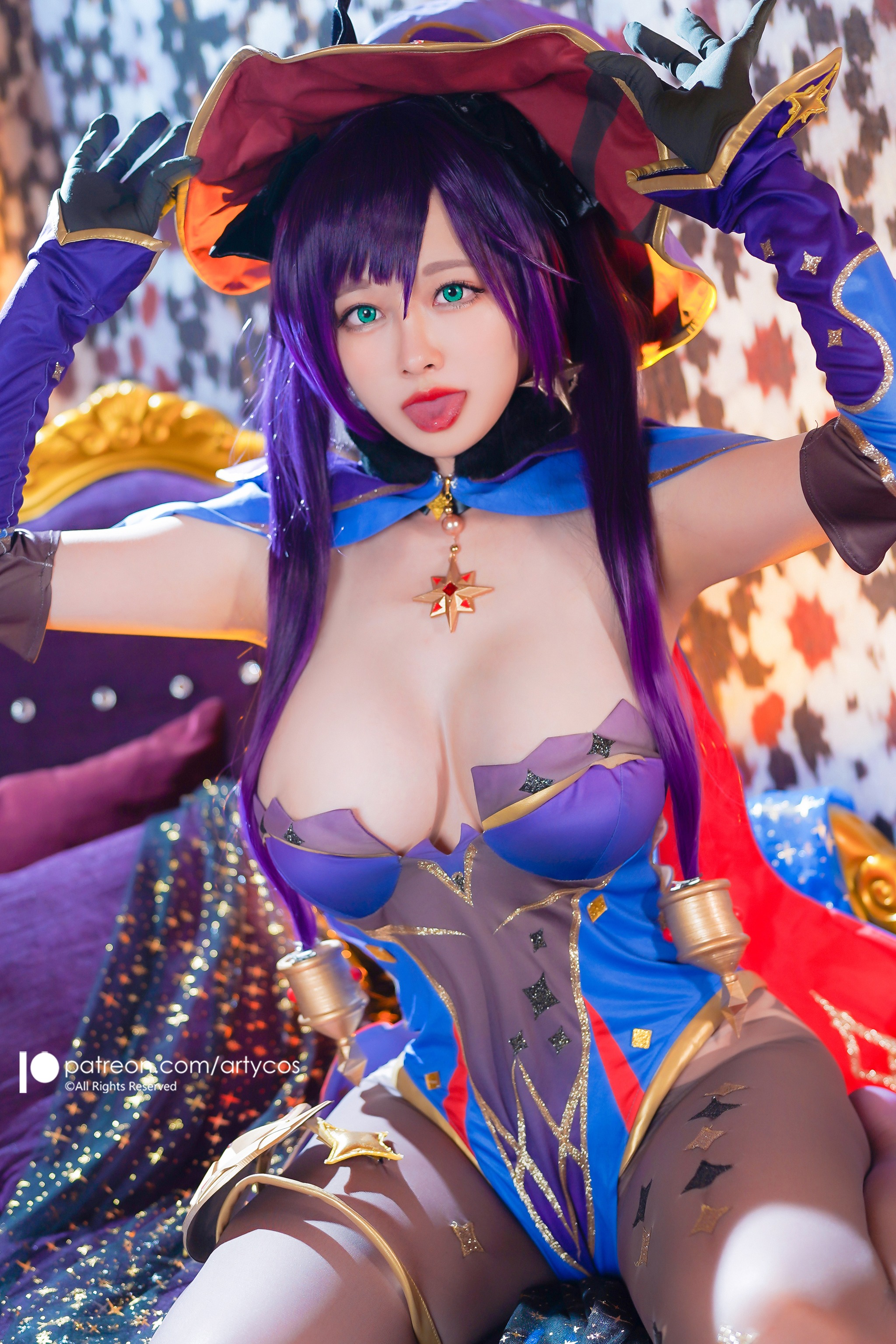图片[1]-Arty亚缇 – NO.036 Genshin Mona[30P]-XikXak